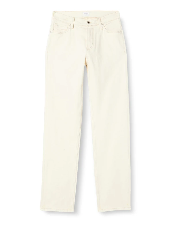 MUSTANG Women's Kelly Straight Jeans, Whisper White 2013, 28W x 30L