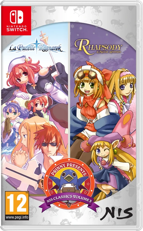 Prinny Presents NIS Classics Volume 3: La Pucelle: Ragnarok / Rhapsody: A Musical Adventure - Deluxe Edition (Nintendo Switch)