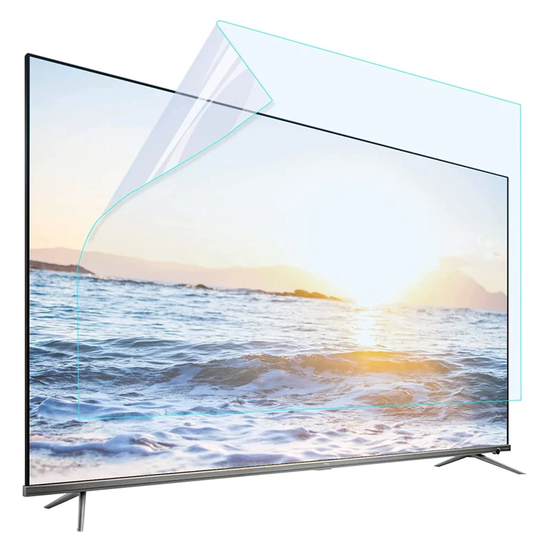 JANEFLY 42-65 Inch Matte Anti-Glare TV Screen Protector, Dustproof Anti Scratch Anti Blue Light Film, Dust-Proof, for LCD, LED, 4k OLED & QLED HDTV / 65in 1429x804mm