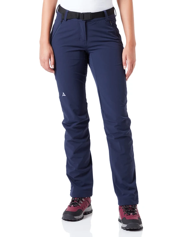 Schöffel Women's Taibun Pants L Trousers, Blazer Navy, 44 (EU)