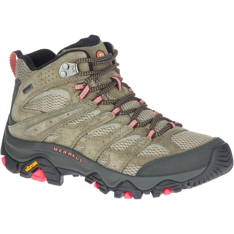 Merrell Women's Moab 3 Mid Gtx Hiking Shoe, Olive, 5 UK