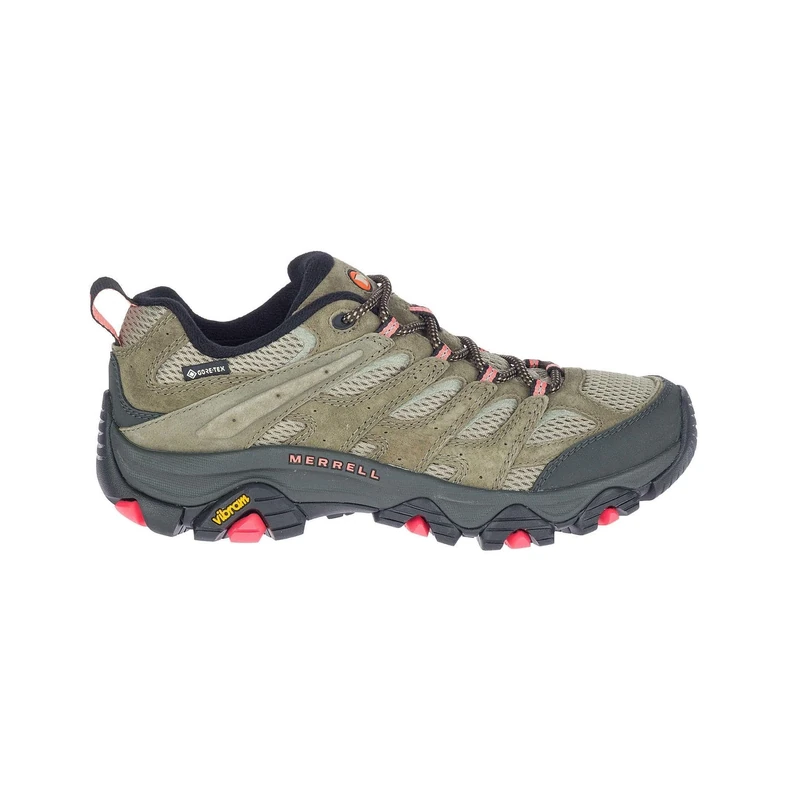 Merrell Women's Moab 3 GTX Waterproof Walking Shoe, Olive, 6 UK