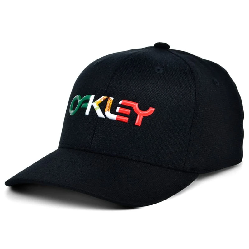 Oakley Mexico Metallic Destination Stretch-Fitted Cap - Image 1