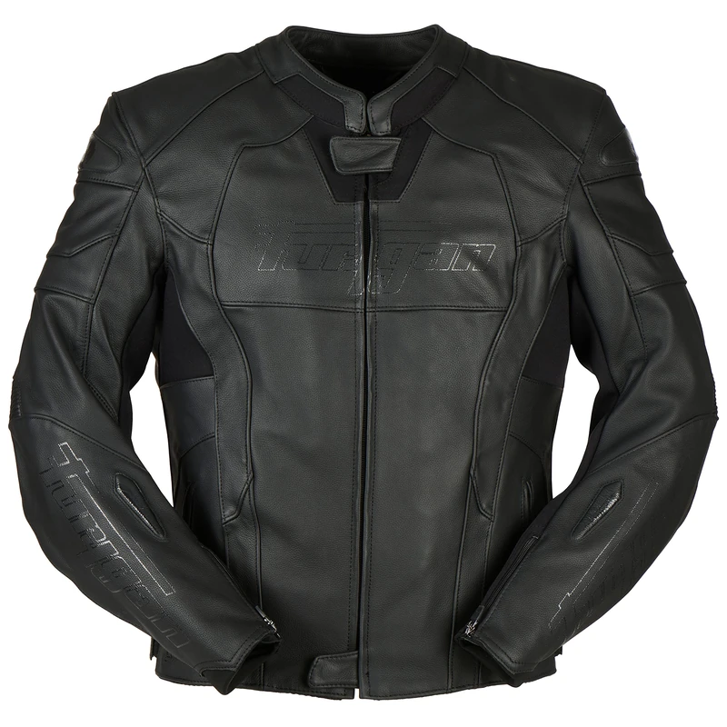 Furygan Nitros - Radical Sporty Motorbike Leather Jacket Men - AAA Certified -D3O Protection -Abrasion Resistant - Removable thermal liner -Protection