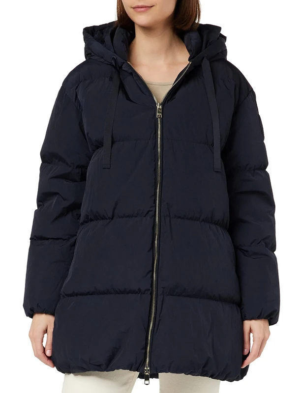 Tommy Hilfiger Women Down-Filled Coat Winter, Blue (Desert Sky), S