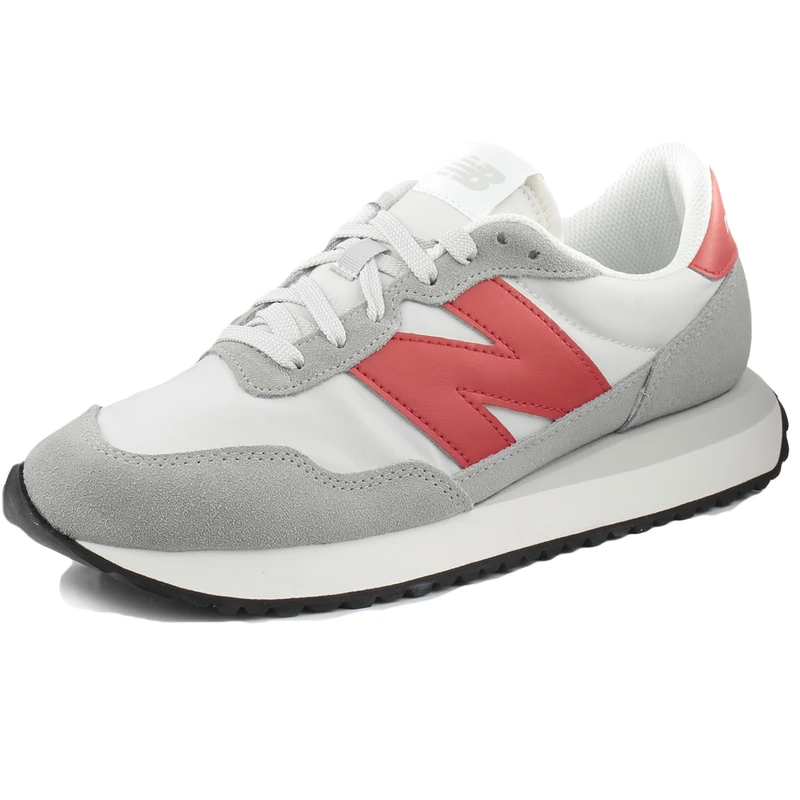 New Balance 237 Men's Lifestyle Trainers, Grey, 6.5 - Image 1