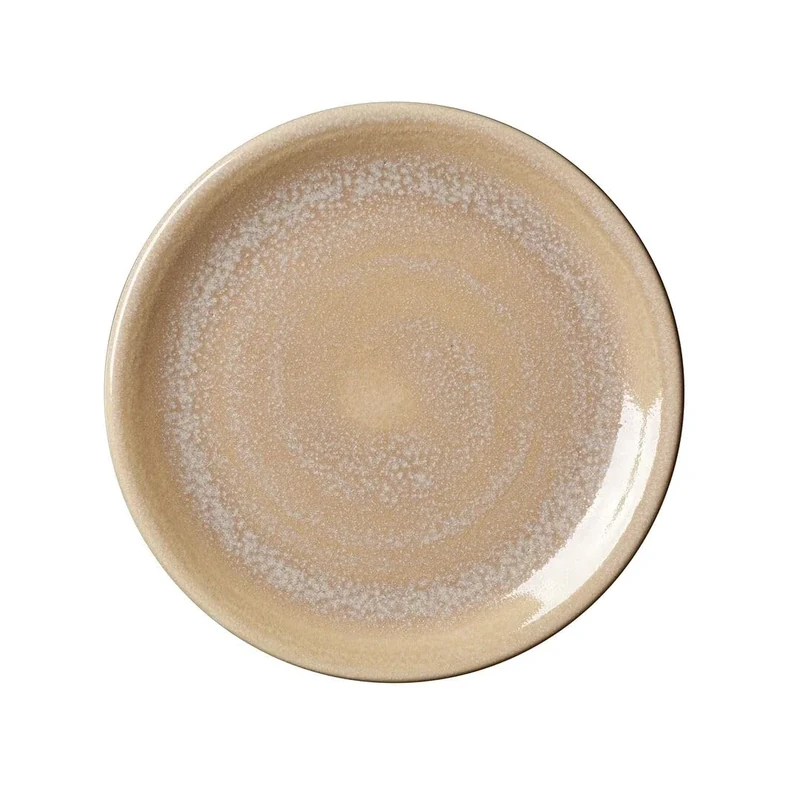 Steelite Revolution Sandstone Plate Coupe 6inch / 15.25cm, Pack of 12