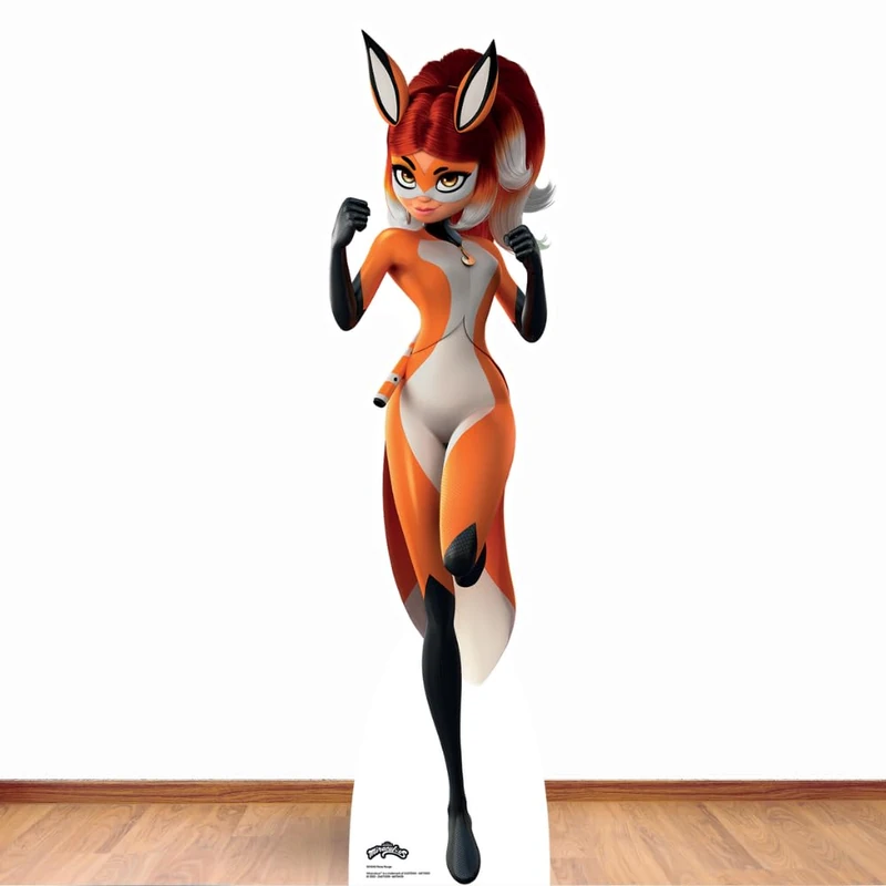 Star Cutouts SC4043 Rena Rouge - Miraculous: Tales of Ladybug & Cat Noir Cardboard Cut Out Height 156cm