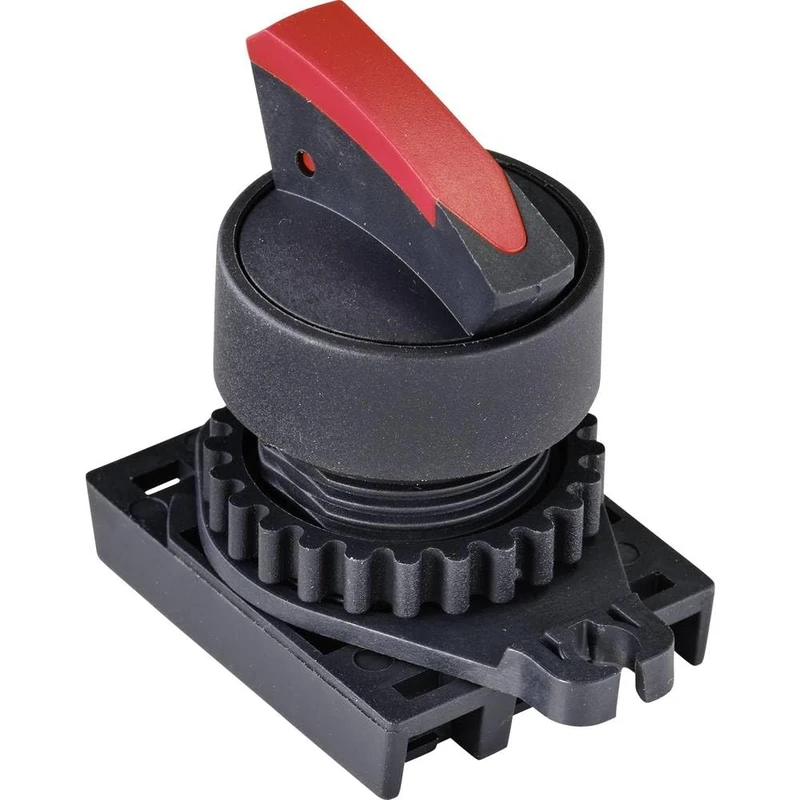 TRU COMPONENTS TC-9860116 S2SRN-S3AR Selector Switch Toggle Red 1 x 90° - Image 1