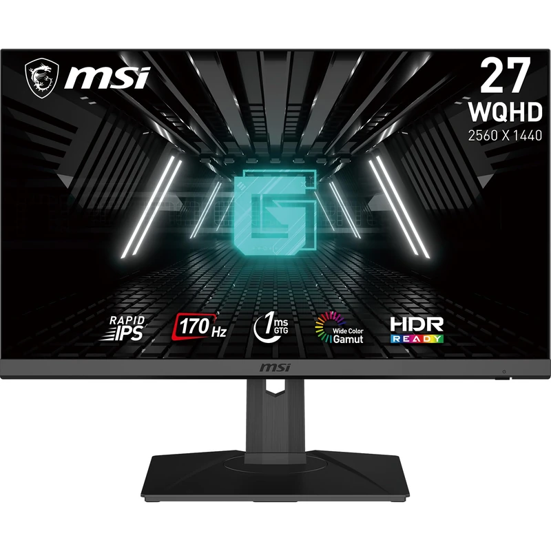 MSI G272QPF écran plat de PC 68,6 cm (27") 2560 x 1440 pixels Wide Quad HD Noir