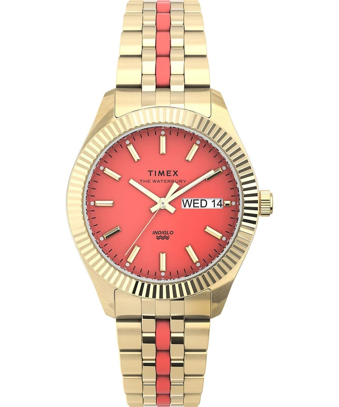 Timex Women's Analogue Watch with a Stainless Steel Bracelet Waterbury