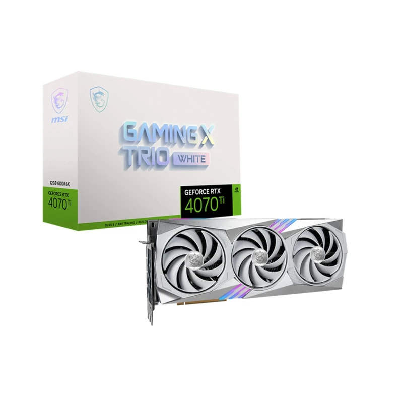 MSI GeForce RTX 4070 Ti GAMING X TRIO 12G NVIDIA 12 Go GDDR6X