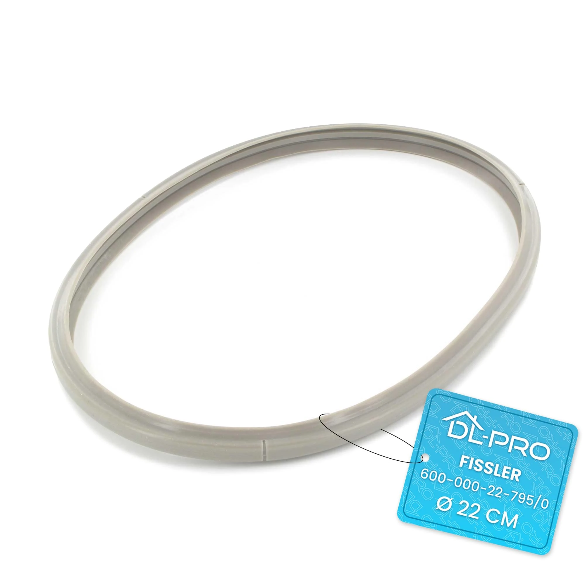 DL-pro Lid Sealing Ring for Fissler 600-000-22-795/0 for Pressure Cooker Diameter 22 cm Vitaquick Vitavit Premium Vitavit Edition Vitavit Comfort Vitavit Royal Magic Line Blue Point Magic Comfort