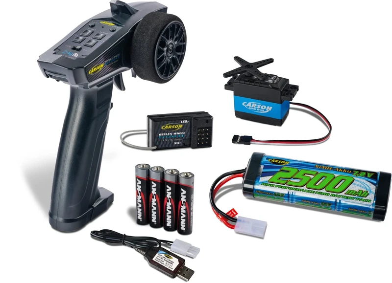 Carson 500500099 Reflex Start Electric RC Accessories, Model Building Accessories, Tuning Set, Unisex - Adults, Multicoloured