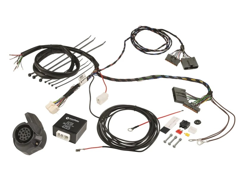 Wiring Kit 13-Pin Vehicle-Specific for VW Caddy III + IV (including Caddy Life, 4x4, 4-Motion) (Year of Manufacture 09/2010-09/2020)