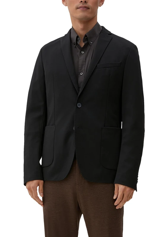 s.Oliver BLACK LABEL Men's Blazer, Black, 44