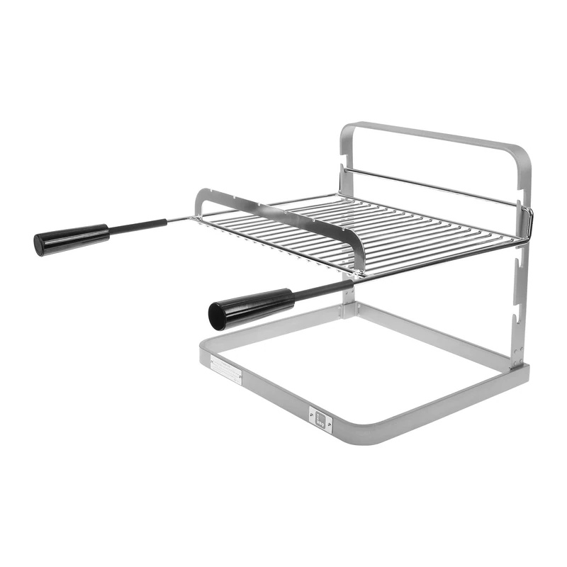 I LOVE BBQ - Barbecue Cooking Racks - Barbecue and Smoker Accessories - Single Grill Barbecue/Fireplace - Steel - 40 x 60 x 39 cm