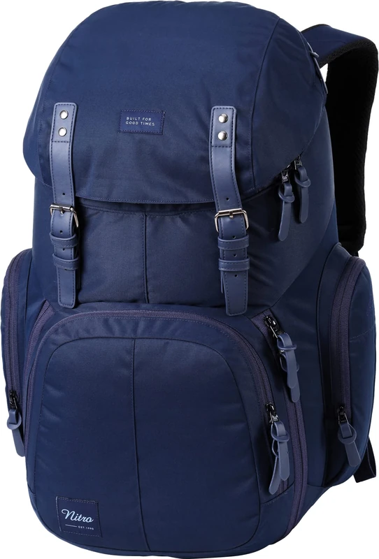 Nitro Weekender Everyday Backpack with Padded Laptop Compartment, School Backpack, Hiking Backpack with Wet Pocket, 42 L, Night Sky