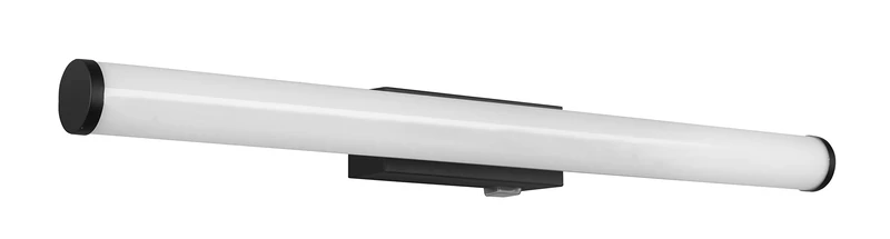 Trio Leuchten Mattimo 283270232 LED Bathroom Wall Light Metal Black Plastic White Includes 6.5 Watt LED