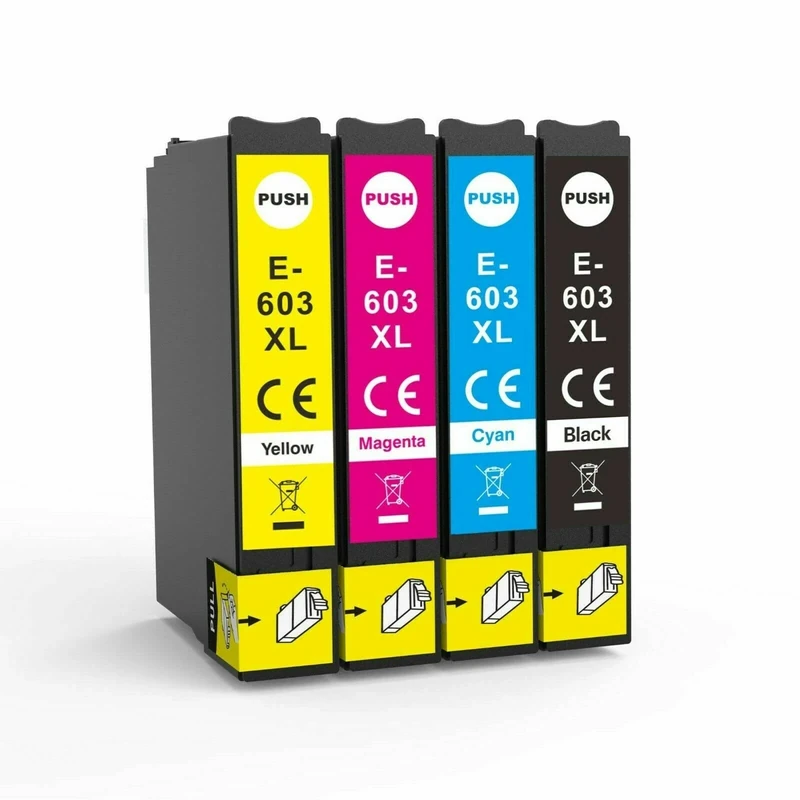 603XL Set of 4 Inks To Replace Epson Inks 603 XL