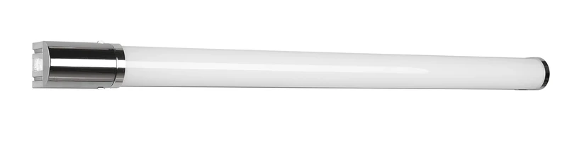 Trio Leuchten Piera 284077906 LED Bathroom Wall Light Plastic Chrome-Coloured with 16 Watt LED, Switch, Socket