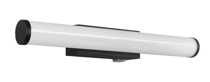 Trio Leuchten Mattimo 283270132 LED Bathroom Wall Light Metal Matte Black Plastic White Includes 4.3 Watt LED