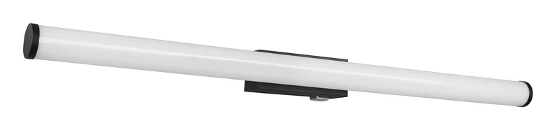 Trio Leuchten Mattimo 283270332 LED Bathroom Wall Light Metal Black Plastic White Includes 8.6 Watt LED