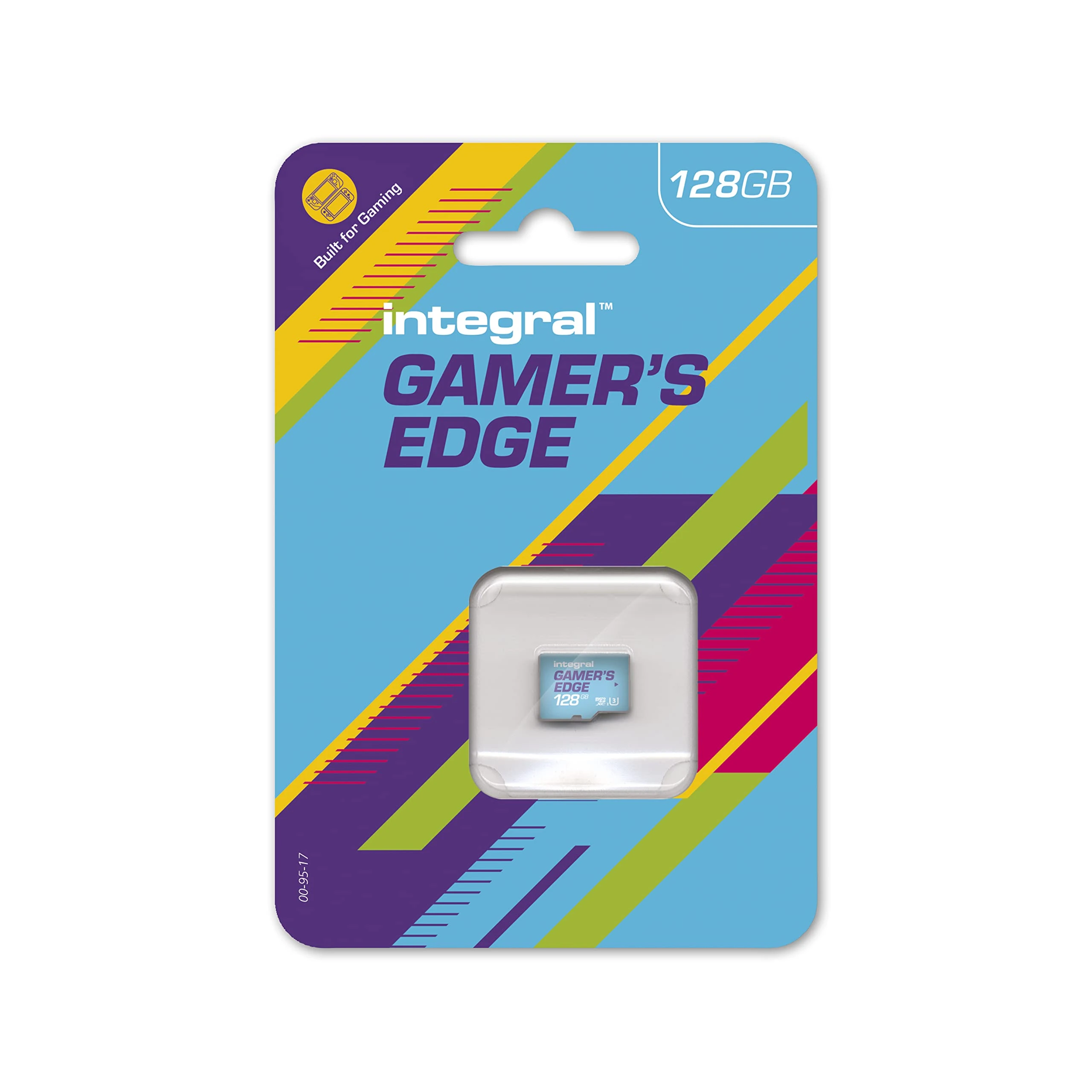 Integral 128GB Gamer's Edge Micro SD Card The Nintendo Switch - Load & Save Games Fast, Store Games, DLC & Save Data, Built The Nintendo Switch, Switch Lite & Switch OLED To Give You The Edge