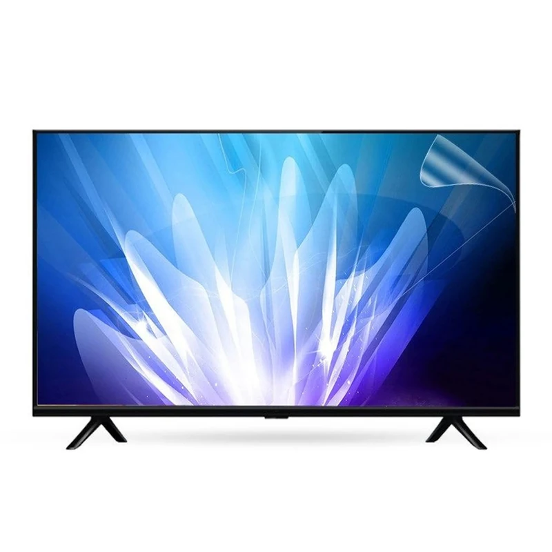 XRRX 32-75 Inch LCD LED TV Screen Protector, Anti Blue Light/Anti Scratch/Anti Glare Screen Protector Film, Eye Protection Myopia Prevention for TCL/Samsung/Sony/LG/Hisense Etc / 50in 1095x616mm
