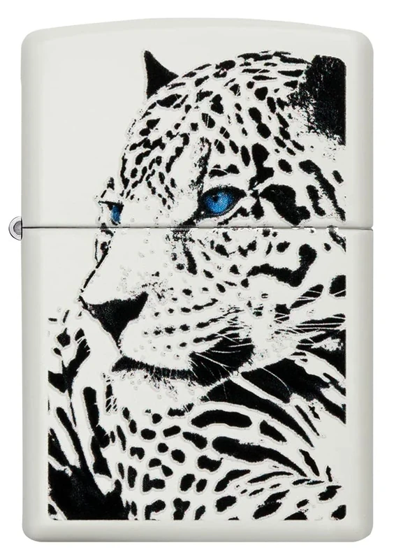 Zippo Windproof Lighter - Leo Emblem - Brushed Brass Finish - Refillable for Lifetime Use - Adjustable Flame - Gift Box - Metal Construction - Made in USA