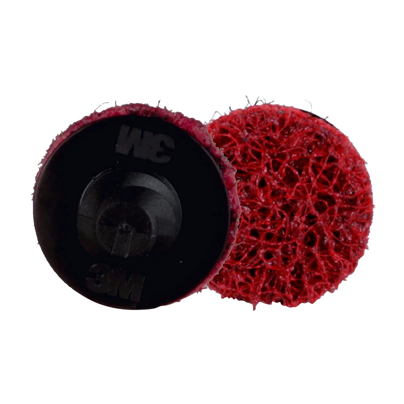 Scotch-Brite Roloc Precision Surface Conditioning Disc, PN-DR, Medium, TR, 25.4 mm, 50/inner, 200 ea/Case, Dispenser Pack