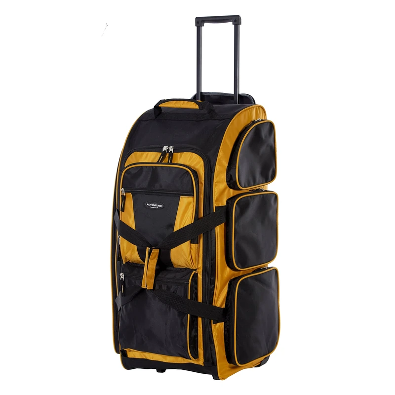 Travelers Club Xpedition 30" Duffel Bag with Multiple Pockets, Arrowwood, 30" Suitcase, Xpedition 30" Multi Compartment Travel Bag