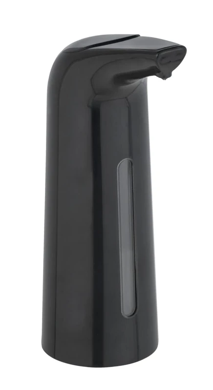 WENKO Larino infrared disinfectant and soap dispenser, automatic sensor disinfectant dispenser, also for liquid soap, contactless, refillable, battery-operated, 400 ml, 9 x 22.5 x 9 cm