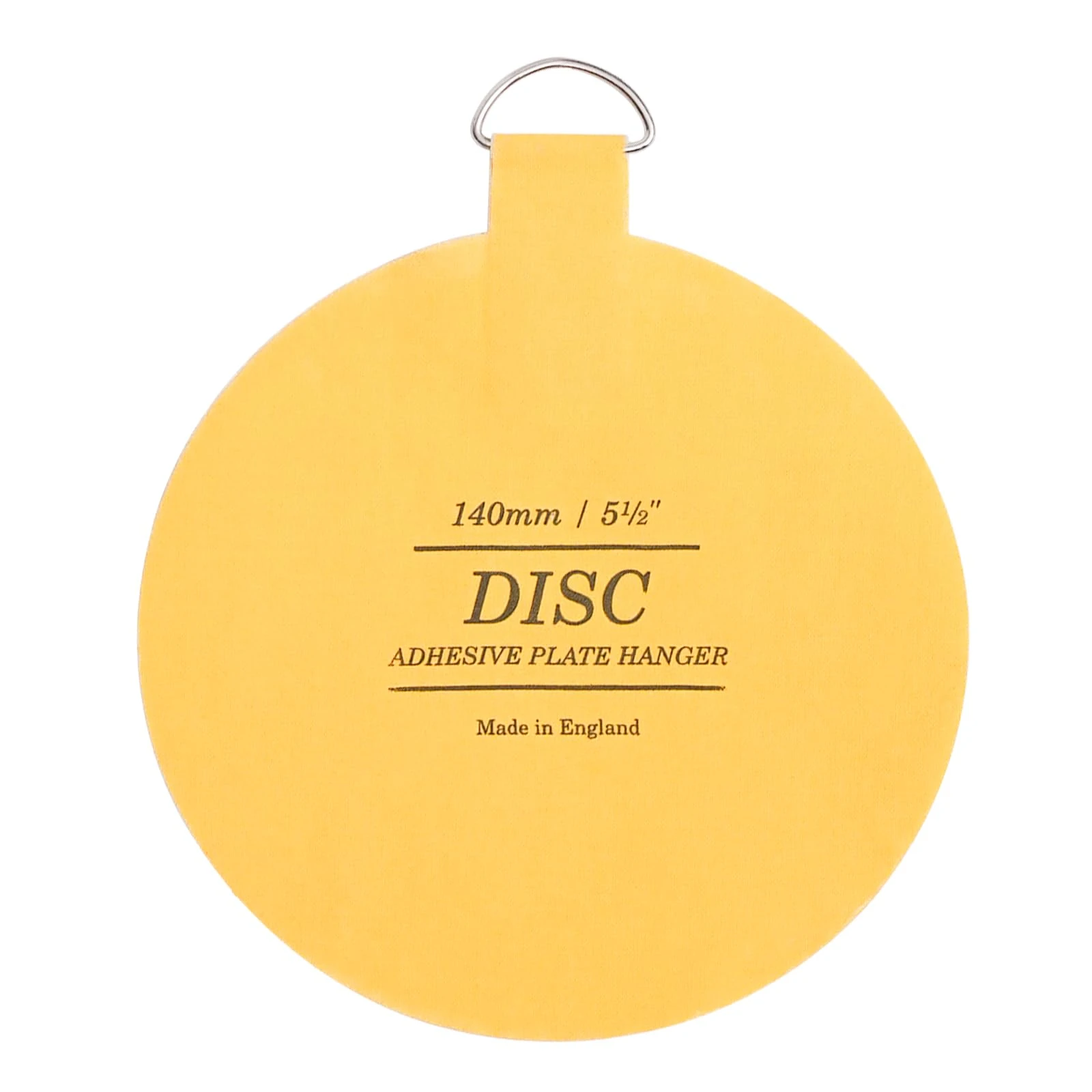 Disc Plate Hangers for Walls - Strong Invisible Plate Holder Self Adhesive Stick On Hooks Picture Hanging Wall Plate Holder (140mm / 5.5")