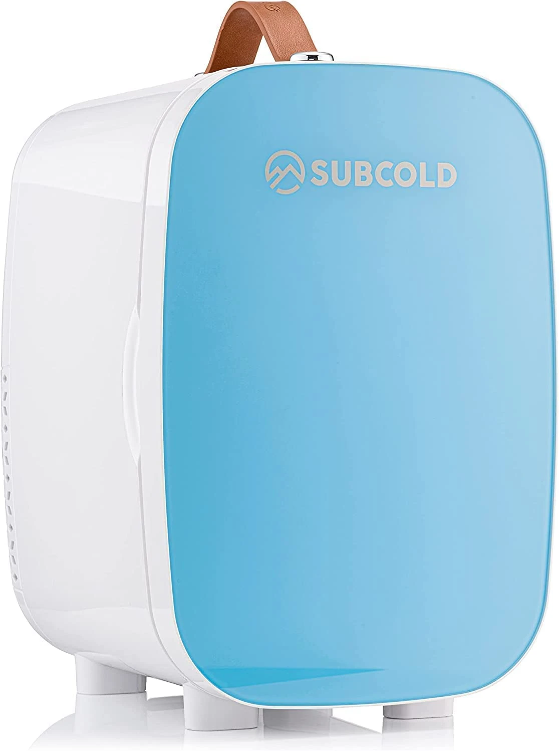 Subcold PRO6 Mini Fridge 6L / 8 Can – Quiet & Energy-Efficient, USB & AC Powered Small Fridges for Bedrooms, Car, Office, Travel | Portable Mini Fridge For Skincare, Beauty, Drinks & Snacks (Blue)