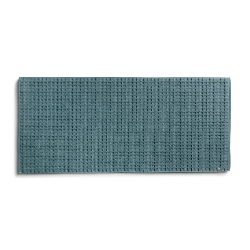 Möve Piquée bath mat 60 x 130 cm made of 100% cotton, arctic