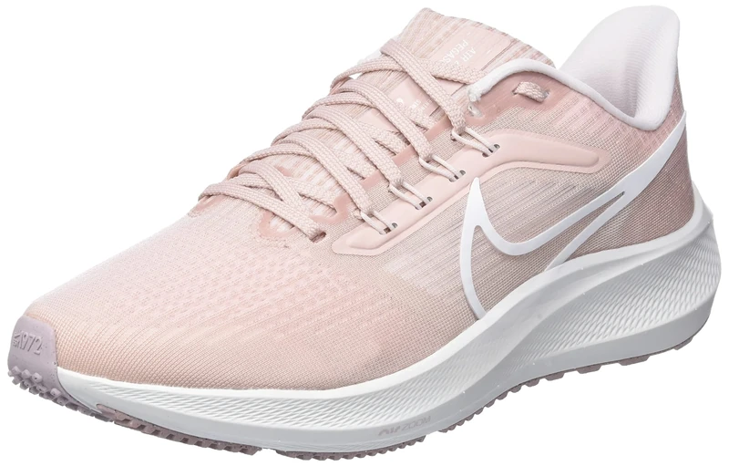 NIKE Women's Nike Air Zoom Pegasus 39 Sneaker, Pink Oxford Summit White Light Soft Pink, 4 UK