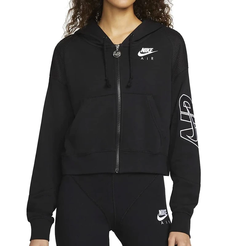 Nike Women's Fleece Hoodie Long Sleeve Sweatshirt Multicoloured