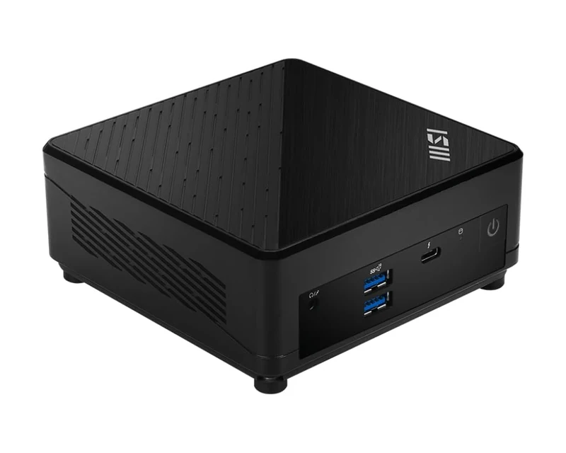 MSI Cubi 5 12M-004EU Intel® Core? i3 i3-1215U 8 Go DDR4-SDRAM 256 Go SSD Windows 11 Pro Mini PC Noir