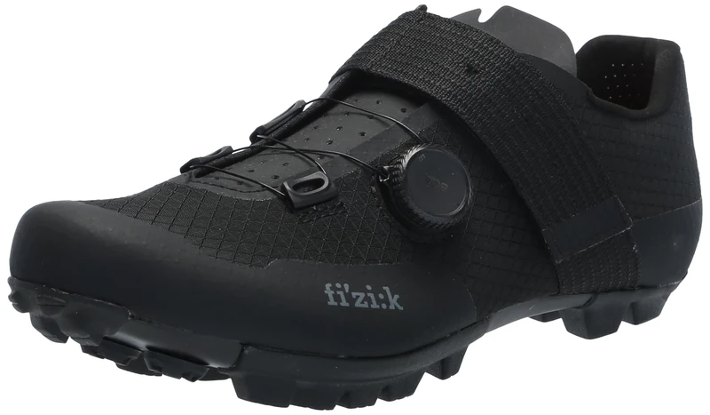 Fizik Vento Ferox Carbon Clip-in Cycling Shoes, Black, Size 44.5 EU
