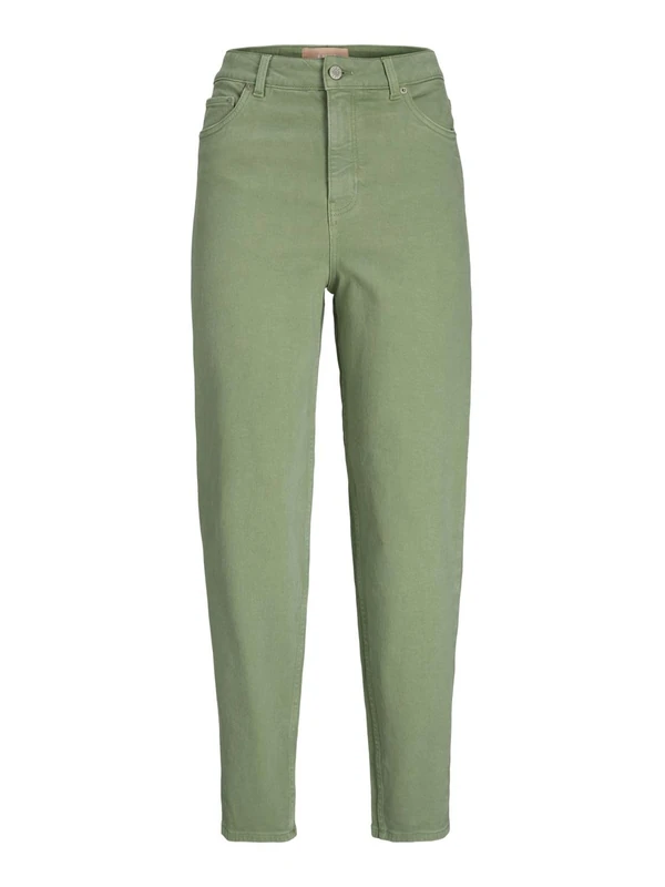 JJXX Women's Jxlisbon Mom Hw Jeans AKM Sn Pants, Loden Frost, 29W x 34L