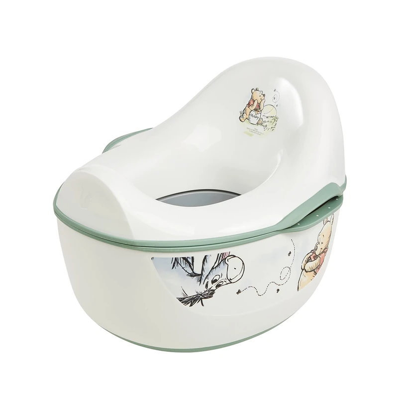 keeeper Winnie Baby Potty Deluxe 4in1, Potty + Toilet seat + Stool + Wet Wipe Dispenser, from Approx. 18 Months to Approx. 4 Years, Kasimir, White