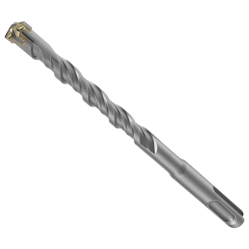 flintronic SDS-Plus Drill Bit Set, Dia 10mm 160mm Lenth Cross Drill Bits, Rotary Hammer Drill for Drill Holes in Concrete, Ceramic Tile, Stone, Metal, Plastic & Multi-Layer Materials