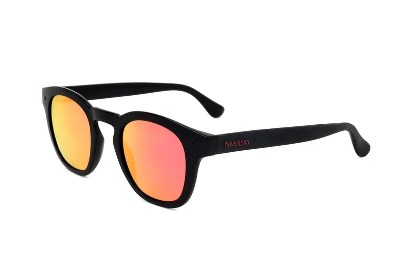 Havaianas Guaruja OIT/UZ BLACK RED Sunglasses Unisex Propionate, Standard, 48