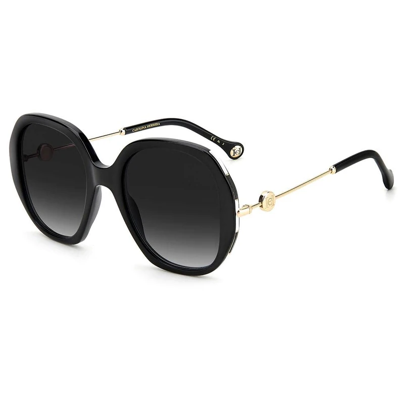 Carolina Herrera CH 0019/S 807/9O Black Women's Sunglasses