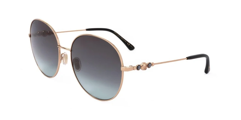 Jimmy Choo BIRDIE/S Gold green 60/18/145 WOMAN Sunglasses - Image 1