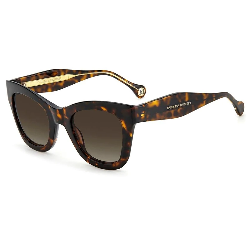 Carolina Herrera Her Ch 0015/s 086/HA HAVANA Sunglasses Unisex Acetate, Standard, 24