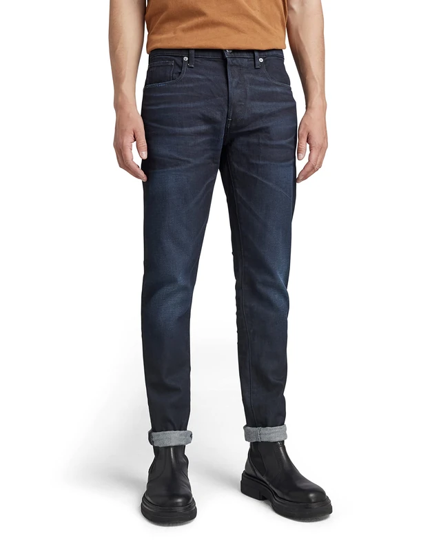 G-Star Men's 3301 Slim style Jeans, Blue (worn in naval blue cobler 51001-B767-D351), 27W / 32L
