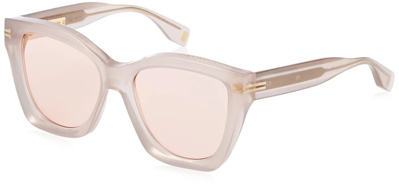 Marc Jacobs Mj 1000/s 35J/1U PINK Sunglasses Women's Acetate, Standard, 54