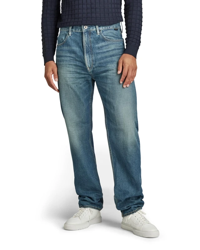 G-Star Men's Type 49 Relaxed Straight Jeans, Blue (antique faded fern blue D20960-D184-D352), 34W / 36L